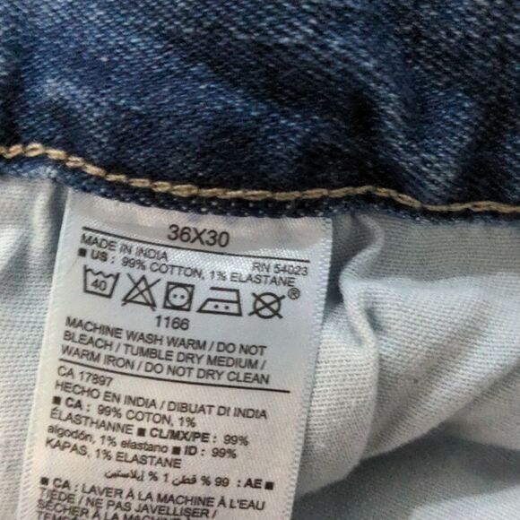 Old Navy Built in Flex Slim Jeans size 36x30 - Picture 4 of 10